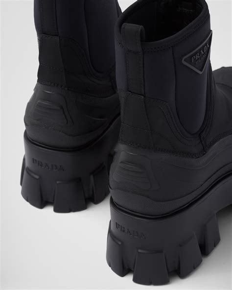 prada nylon hut|prada re nylon boots.